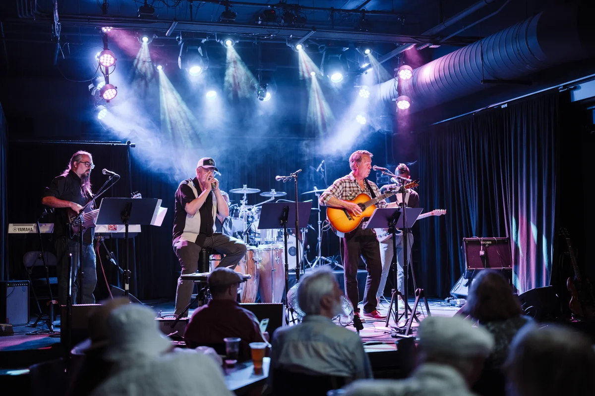 Mark Weber Band performing live at MAF